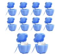 de dientes de bebé, 10 piezas de recuerdo colorido, contenedor de de los dientes perdidos para niños, para cumpleaños, Navidad, organización, colección, niñas, niños, hogar, guardería