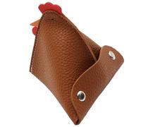 de Dinero en Forma de Animal - Cartera de Billetera de Bandeja de Monedas Bolsas de Embrague | Pequeño Gallo Lindo cartón Monedero Animales Mini Bolso | Cambio de la portátil de Dibujos