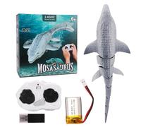 de Dinosaurio acuático - de natación Mosasaurus con Control | El dinosaurio nadador controlado a distancia proporciona juegos acuáticos interactivos para piscinas, bañeras, lagos y aventu