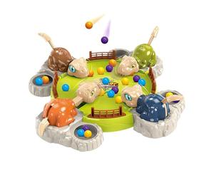 de dinosaurio hambriento para - de desarrollo para coordinación ojo-mano - Juego donde el dinosaurio hambriento come frijoles, para fiestas familiares en casa y cumpleaños