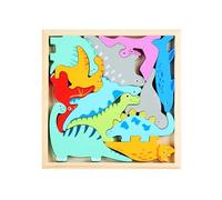 de dinosaurios, juego de mesa en bloques de montaje | de madera para animales para adultos y niñas, regalos para de cumpleaños, guarderías