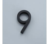 De Dirección De Una Sola Casa for Exteriores Números De Buzón Reflectantes, Letras Adhesivas Del 0 Al 9 Son Aplicables for Buzones, Automóviles, Puertas, Ventanas, Letreros, Casas(Black B,9)