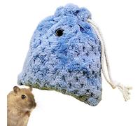 de Dormir para Animales pequeños, Cama de algodón cálido, portátil para Mascotas, cómoda de Transporte con cordón y diseño de Flujo de Aire para Dormir, Ideal para Refugio