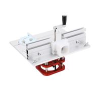 de Elevación de Enrutador de Construcción de Metal, Herramienta de Enrutador con Base de Elevación de Enrutador de Placa Superior, Rango de Elevación de 51 Mm, Fácil Instalación