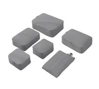 de Embalaje de Viaje - Juego de Organizador expandible de 6 Piezas, Bolsas de compresión duraderas con diseño de múltiples Compartimentos, solución de Almacenamiento de Equipaje para Hombres, mu