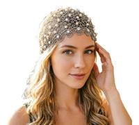 de encaje vintage para el cabello Estilo vintage con ojetes, banda elástica