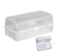 de Enchufes Estanca - PP Negro | Regleta Plug Con Cerradura | eléctrico resistente a la intemperie para motocicletas eléctricas, protección y seguridad al aire libre antirro