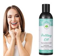 de enjuague bucal natural - Enjuague para el de las encías, sabor refrescante a menta | Solución de extracción de para higiene bucal, botella para viajes en casa, viajes de negoci