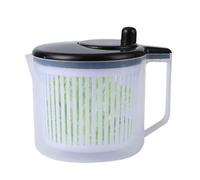 de ensaladas - Centrífuga rápida para ensaladas, herramienta ligera para secar ensaladas | Secador de ensaladas rápido y eficaz con asa, de verduras fácil de limpiar, cesta de