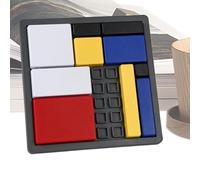 De Entrenamiento Lógico: 88 Niveles De Desafío, Dimensiones De 13,5x13,5 Cm, Juegos Mentales, Tableros De Resolución De Problemas Cognitivos, Juguetes para De Material ABS Duro | J