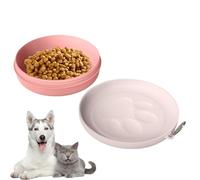 de Entrenamiento para golosinas - de Aperitivos para Perros a Prueba de Humedad - hermética y Recargable, Actividad de recompensa para pérdida de Peso, Rosa, Ver descripción