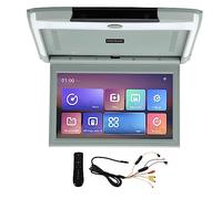 de Entretenimiento Trasero de Brilluxa, Pantalla HD de automóvil, Reproductor de Pantalla de Android Compatible con un Monitor de 11.6 Pulgadas, Unidad de Reflejo de teléfono (Gris)