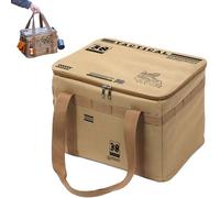 de equipo de camping, plegable e impermeable de 30 litros, organizador eficiente de utensilios de cocina, contenedor de almacenamiento para playa, barbacoa, picnic, mudanza, estufa, cuenco