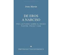 De Eros a Narciso: Tres lecturas sobre el deseo: Platón, Freud y Han: 8 (Aperturas)