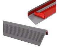 de escalera antideslizante de 10 metros, tira de autoadhesiva, tira de de escalón de goma de PVC flexible, de de escalón impermeable para uso en interiores y exteriores