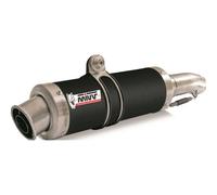 De escape de acero 1x1 Sistema completo Mivv negro GP Deportes