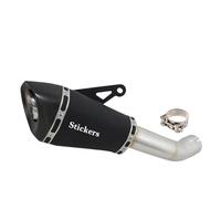 de Escape para motocicleta sistema de Escape Para Kawasaki ZH2 SE 2020 2021 2022 2023 Sistema de Escape antideslizante para motocicleta, tubo de conexión medio, silenciador de fibra de carbono DB Kill