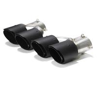 de escape punta Para BMW Para G20 Para G21 M340i M240i G42 M440i Tubos Escape Coche Sistema Silenciador Punta Fibra Carbono Cuádruple(Carbon Fiber B)