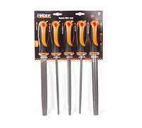 De Escofina De Acero Plana Para Triángulo Cuadrado Semicircular Juego De Limas De Metal De Dientes Medios Trabajo De Metales Carpintería 5 Piezas Juego De Limas De Metal