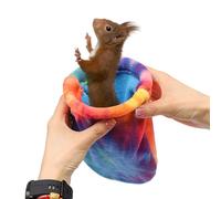 De Escondite para Animales Pequeños | Cama Parsa Mascotas Pequeñas,Saco Colorido Lavable Lujoso De Fines Generales del Acudrrucado del Conejillo DEE Indias para La Prueba Dels Chew La J