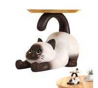 de escritorio para gatos, plato de dulces con diseño de bandeja de almacenamiento, cuenco de resina para arreglos decorativos de colocación de exhibición, mesa de entrada, hogar, sala de estar
