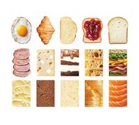 De Escritura Con Diseño Frutas Y Verduras 30 Uds. Para Álbumes Recortes Diarios Tarjetas Y Actividades Artesanales Escolares Pegatina Para Tomar Notas