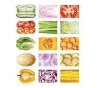 De Escritura Con Diseño Frutas Y Verduras 30 Uds. Para Álbumes Recortes Diarios Tarjetas Y Actividades Artesanales Escolares Pegatina Para Tomar Notas