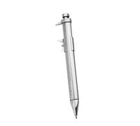 De Escritura Niños Bolígrafo Bullet Caliper Tipo 0-100 Caliper Pen Point Pen 1.0 Cabeza Escritura a Mano Escritura Borrado Parcial (White, One Size)