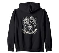 De Espinas El Sufrimiento Jesús La Fe Cristiana Sudadera con Capucha