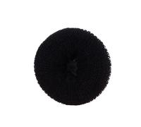 De esponja de espuma for hacer moños for el cabello for mujer, herramientas estilismo for con anillo grande fácil, accesorios for, 2 uds(Black)
