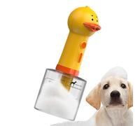 de espuma para mascotas, dispensador de champú para perros para rutina de baño, construcción de abdominales con tanque de 400 ml, batería recargable por USB de 1200 mAh para gatos, perros