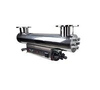 de esterilizador de tratamiento de agua UV for bebidas, filtro de purificación de acuicultura 48gpm 160W Lámpara de filtro de luz(UVC-80W-12)