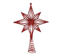 de Estrella de Navidad: Elegante Acento de árbol Iluminado de Ocho Puntos, de exhibición de celebración de Invierno, función de fácil Montaje, Ideal para el hogar, Oficina, Entrada, Pas