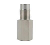 de Extensión | Adaptador para Automóvil de Acero Inoxidable | Resistente al Calor Largo 58 mm Rosca M18×1.5 Adaptador de Ducha para Cocina, Jardín y Baño