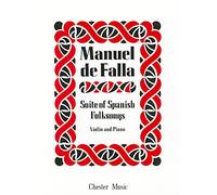 De falla: suite populaire espagnole: Violin and Piano