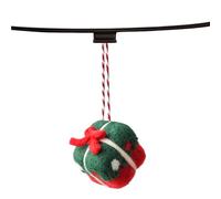 de Fieltro para árbol de Navidad, Colgante portátil Hecho a Mano en 3D, Decoraciones de árbol de Navidad de Fieltro, para Amigos, Adultos, niños, reuniones de Vacaciones en Ventanas, Paredes