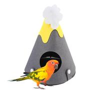 de fieltro para loros, jaula de hámster para pájaros, cálida casa de animales pequeños, elegante jaula de hámster lavable para hámster y mascotas pequeñas