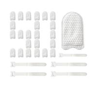 de Filtro para Grifo,Purificador portátil de algodón de fibra fina - con barrera de sedimentos, de filtro reutilizable para fregadero - para Cal, Hogar, Cocina, Ducha, Café, Agua Potable y Cabello
