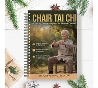 de fitness con silla de yoga y tai chi para mayores de : Ejercicios diarios de , seguros y fáciles, para mejorar la movilidad, restaurar física, rejuvenecer y mejorar la flexibilidad mental