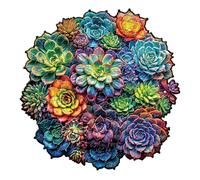 de flores de arte para adultos - Juego de floral, de suculentas | Actividad familiar atractiva para adultos y, desarrolla habilidades de resolución de problemas,