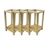 De Flores Para Centro De Mesa | De Flores Para Centro De Mesa 4X Para Recepción De Bodas: Los Crean Un Estante De Exhibición Elegante Y Romántico, Para Arreglos Florales