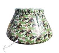 de fluido, tanque de agua plegable, de almacenamiento portátil, barril de lluvia de construcción suave, gestión de utilidad de gran capacidad, categoría de hardware, tela reforzada azul