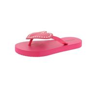 de fonseca Chanclas para niña de PVC con corazón/estrella, suela EVA Mixture, chanclas de playa, fucsia, 34/35 EU