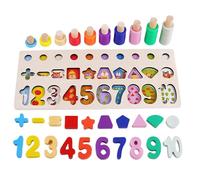 De Forma De Números - Clasificador De Números | Juego De Conteo De Clasificación De Formas | Juego De Matemáticas, Tabla De Puzzle, Actividades De Aprendizaje Preescolar
