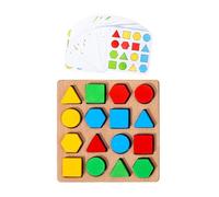 de formas, juego de clasificación y clasificación | 16 piezas de juguete de clasificación de formas con sensorial | regalo para niños a partir de 3 años niñas viajes en coche aula