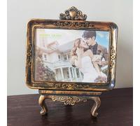 de Fotos Decorativo Vintage de 7 pulgadas, Elección Ideal para , Dormitorio, Decoración de Escritorio de Oficina - Regalo de Navidad, , Día de San Valentín - Marcos de Mesa Material del Plástico ABS
