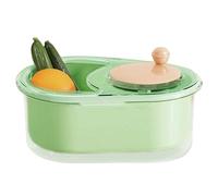 de frutas - manual de ensaladas, cuenco giratorio - para casa, dormitorio, restaurante, apartamento, empresa, alquiler, camping, picnic, fiesta