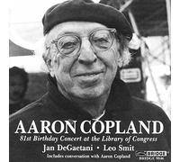 De Gaetani, J. - Aaron Copland - 81st Brithday Concert