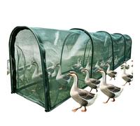de Gallinas Casa Portátil Alargada Nailon con Puerta