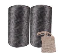 de ganchillo a mano - Cordón de algodón grueso y esponjoso, fibra gigante antibolitas, núcleo elástico antideslizante | Textura gruesa de fácil manejo para alfombras tejidas a mano, cojines, bufa